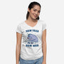 A New Meh-Womens-V-Neck-Tee-kg07