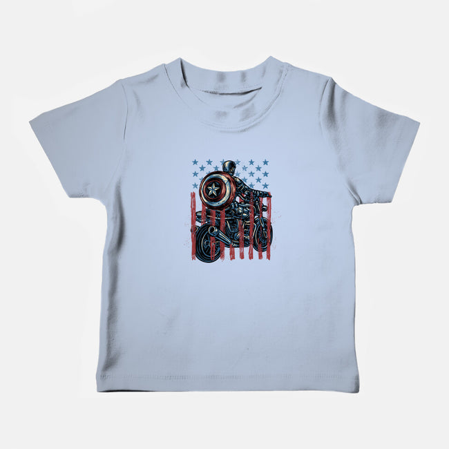One More Ride-Baby-Basic-Tee-glitchygorilla