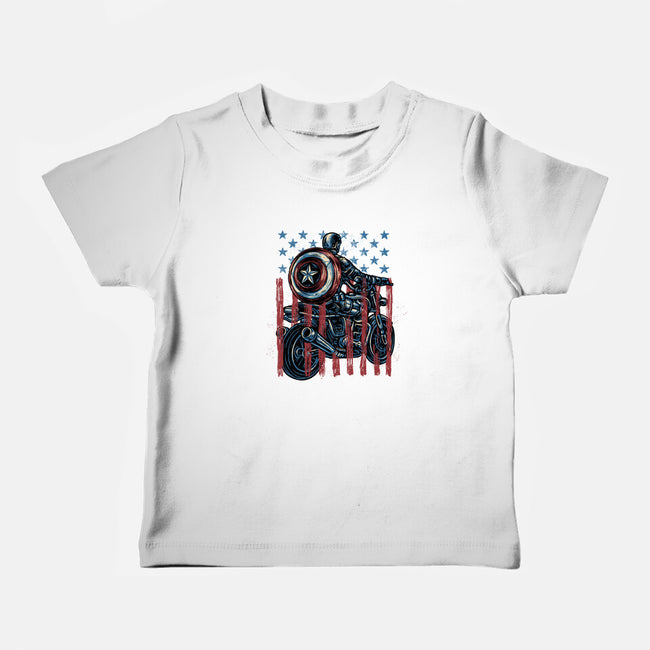 One More Ride-Baby-Basic-Tee-glitchygorilla