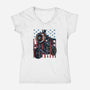 One More Ride-Womens-V-Neck-Tee-glitchygorilla