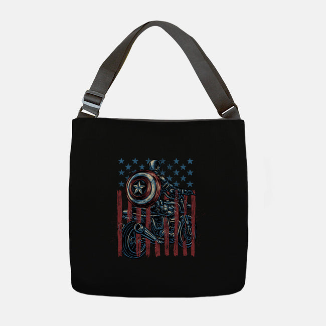 One More Ride-None-Adjustable Tote-Bag-glitchygorilla