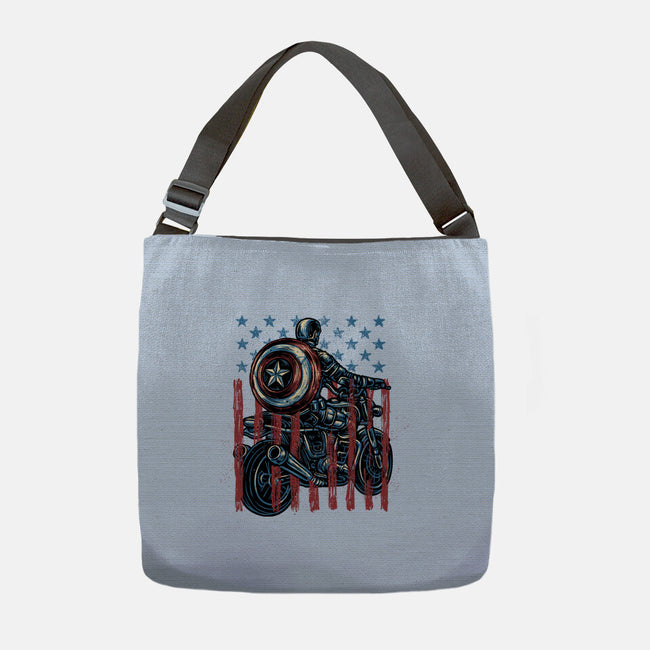 One More Ride-None-Adjustable Tote-Bag-glitchygorilla