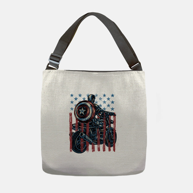 One More Ride-None-Adjustable Tote-Bag-glitchygorilla
