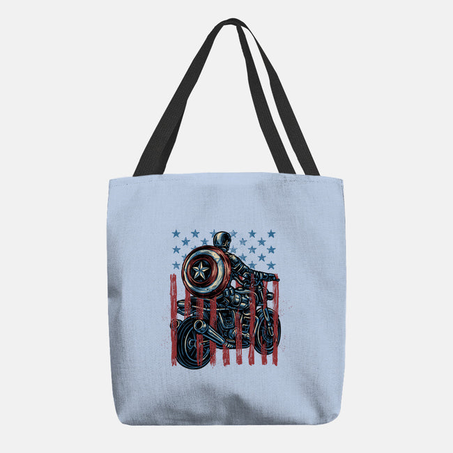 One More Ride-None-Basic Tote-Bag-glitchygorilla