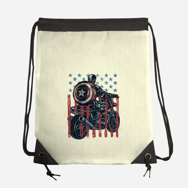 One More Ride-None-Drawstring-Bag-glitchygorilla