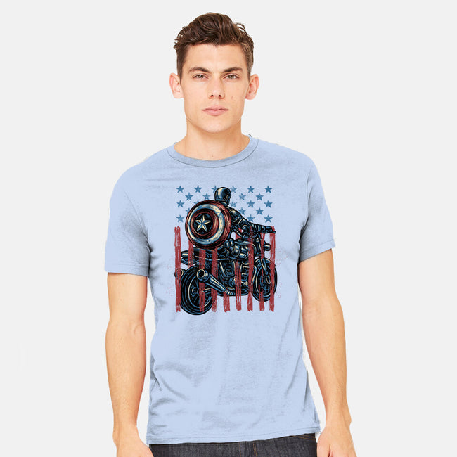 One More Ride-Mens-Heavyweight-Tee-glitchygorilla