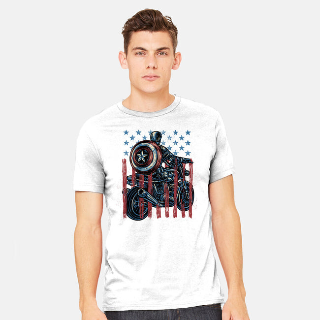 One More Ride-Mens-Heavyweight-Tee-glitchygorilla