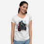 One More Ride-Womens-V-Neck-Tee-glitchygorilla