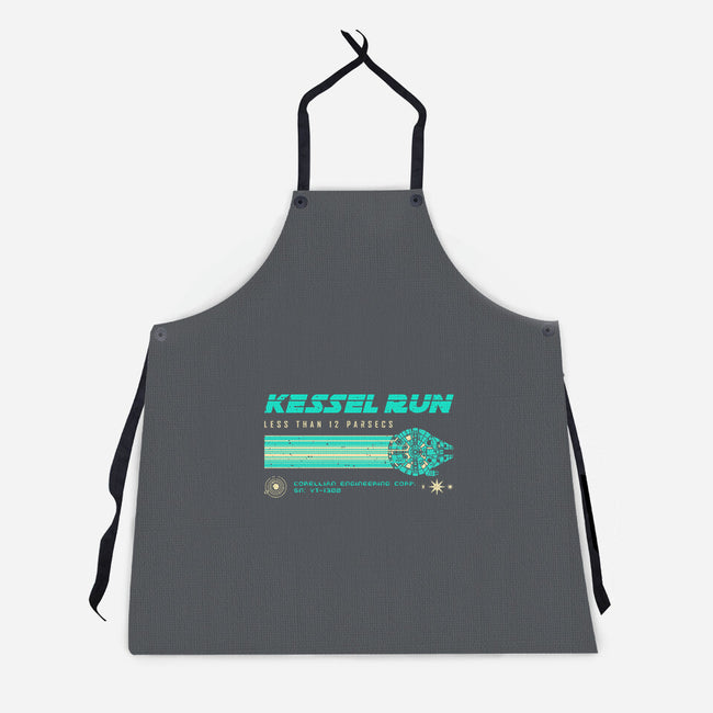 Retro Vintage Parsecs-Unisex-Kitchen-Apron-retrodivision
