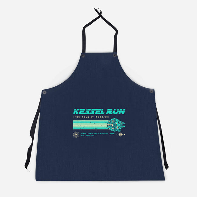 Retro Vintage Parsecs-Unisex-Kitchen-Apron-retrodivision