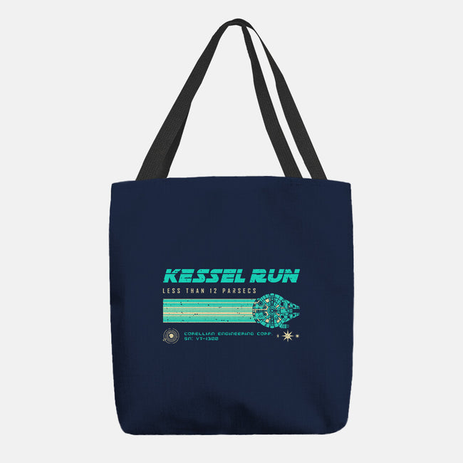 Retro Vintage Parsecs-None-Basic Tote-Bag-retrodivision