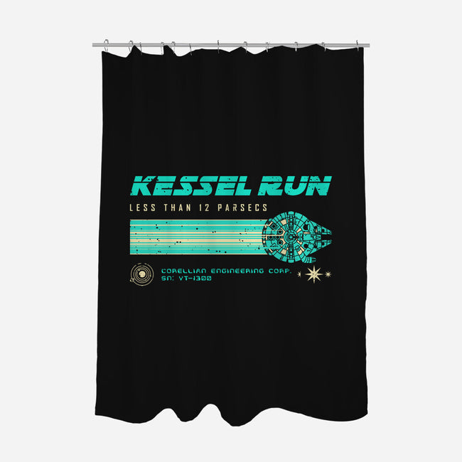 Retro Vintage Parsecs-None-Polyester-Shower Curtain-retrodivision