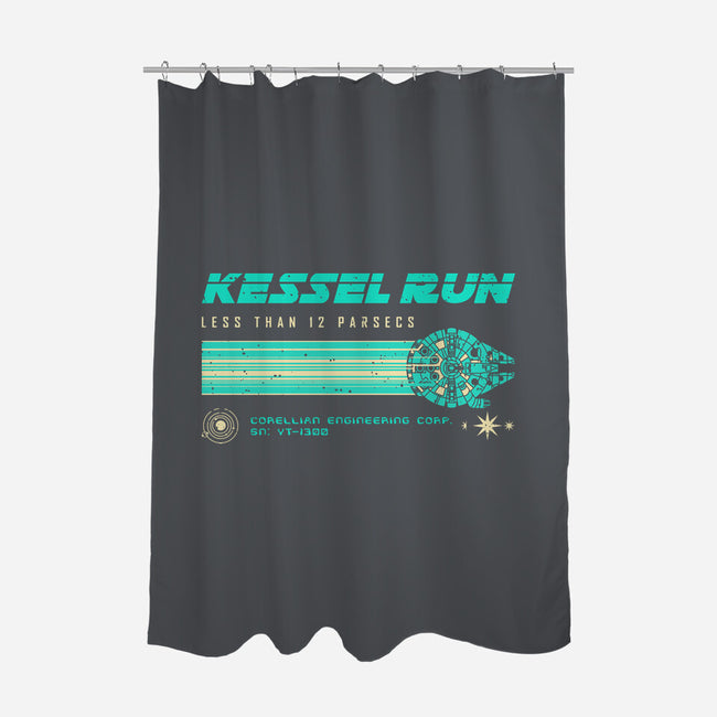 Retro Vintage Parsecs-None-Polyester-Shower Curtain-retrodivision