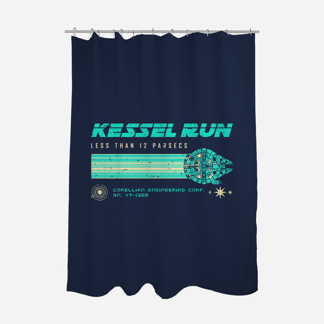 Retro Vintage Parsecs-None-Polyester-Shower Curtain-retrodivision