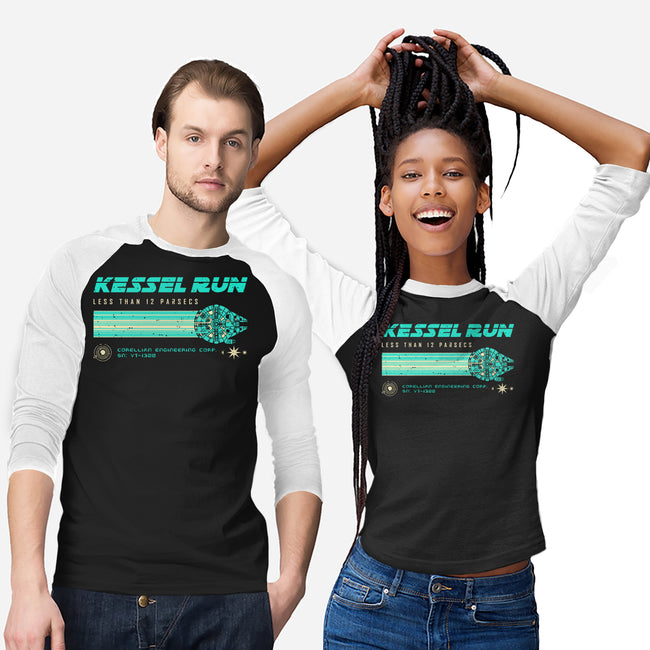 Retro Vintage Parsecs-Unisex-Baseball-Tee-retrodivision