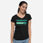 Retro Vintage Parsecs-Womens-V-Neck-Tee-retrodivision