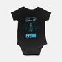 The Grid Rider-Baby-Basic-Onesie-retrodivision