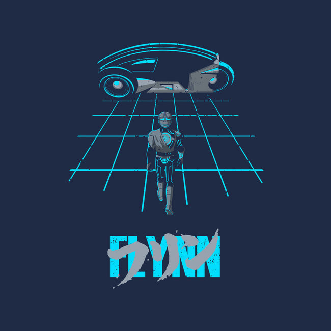 The Grid Rider-Womens-V-Neck-Tee-retrodivision