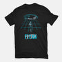 The Grid Rider-Unisex-Basic-Tee-retrodivision