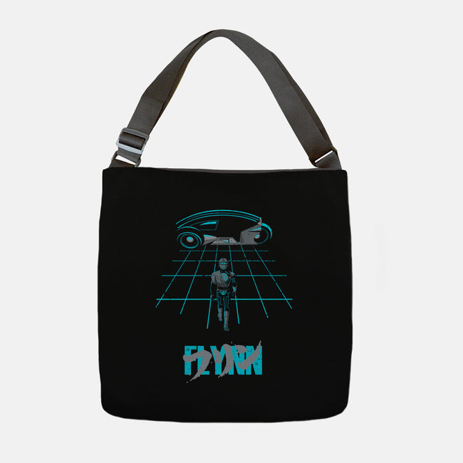 The Grid Rider-None-Adjustable Tote-Bag-retrodivision