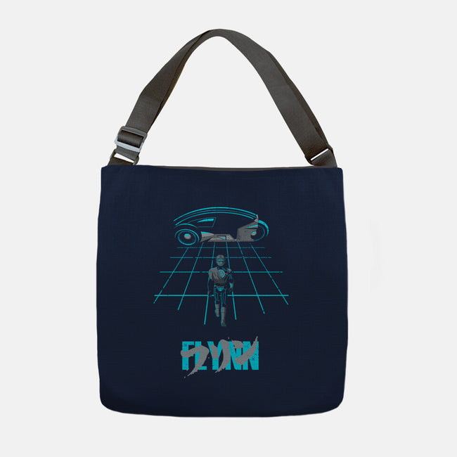 The Grid Rider-None-Adjustable Tote-Bag-retrodivision