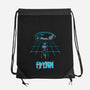 The Grid Rider-None-Drawstring-Bag-retrodivision