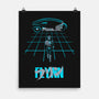 The Grid Rider-None-Matte-Poster-retrodivision