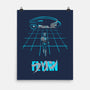 The Grid Rider-None-Matte-Poster-retrodivision