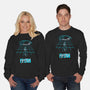 The Grid Rider-Unisex-Crew Neck-Sweatshirt-retrodivision