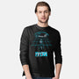 The Grid Rider-Mens-Long Sleeved-Tee-retrodivision