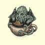 Coffee Now Destruction Later-None-Adjustable Tote-Bag-glitchygorilla