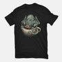 Coffee Now Destruction Later-Unisex-Basic-Tee-glitchygorilla