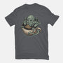 Coffee Now Destruction Later-Unisex-Basic-Tee-glitchygorilla