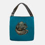 Coffee Now Destruction Later-None-Adjustable Tote-Bag-glitchygorilla