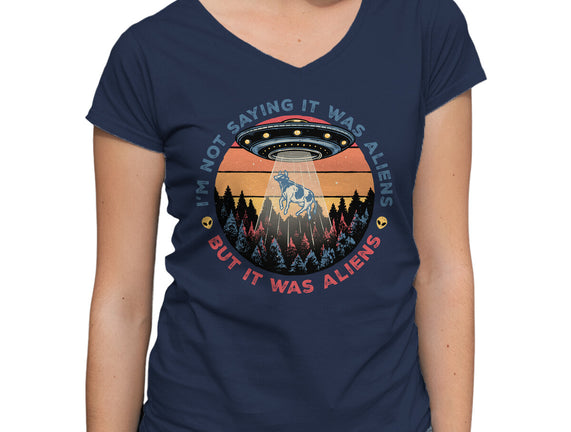 It Was Aliens