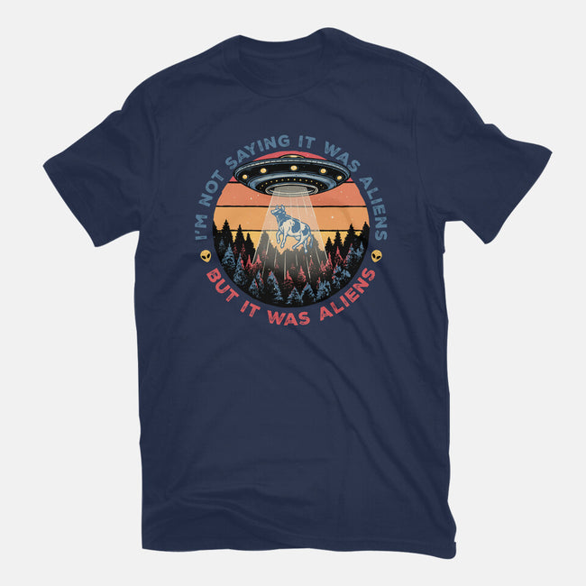 It Was Aliens-Womens-Fitted-Tee-glitchygorilla
