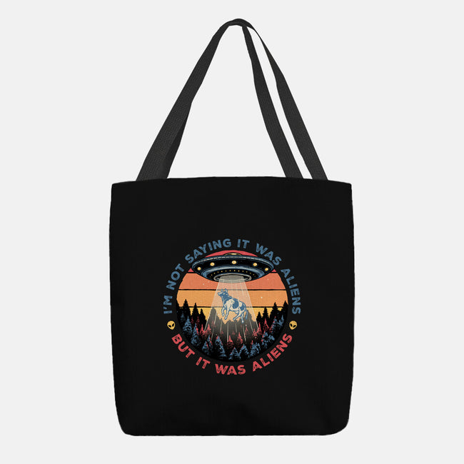 It Was Aliens-None-Basic Tote-Bag-glitchygorilla