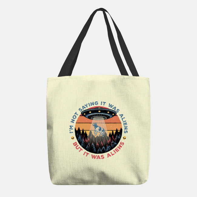 It Was Aliens-None-Basic Tote-Bag-glitchygorilla