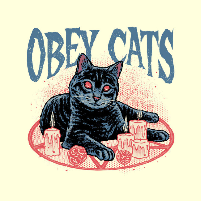 Obey All Cats-None-Stretched-Canvas-glitchygorilla