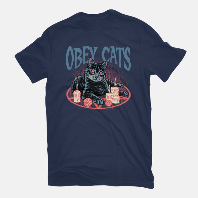 Obey All Cats-Youth-Basic-Tee-glitchygorilla