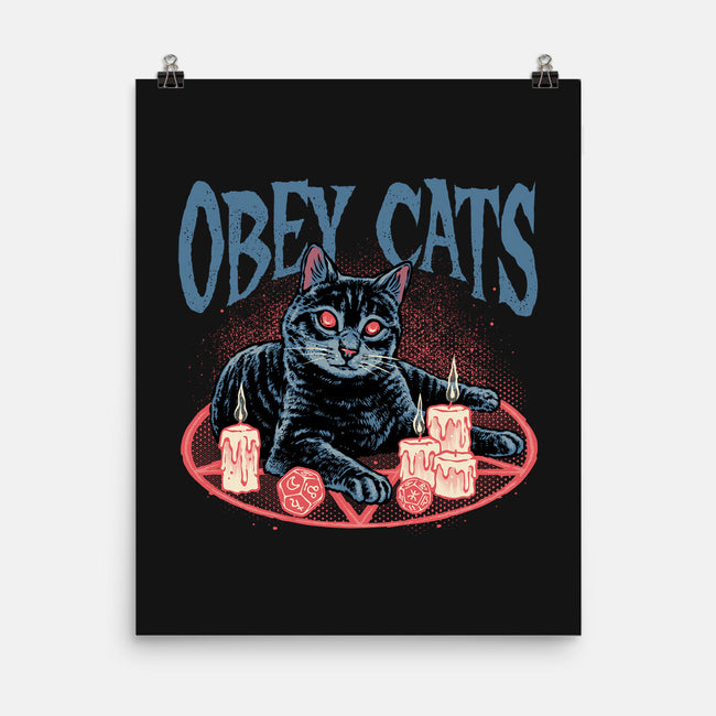 Obey All Cats-None-Matte-Poster-glitchygorilla