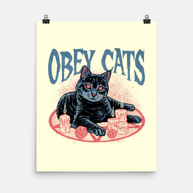 Obey All Cats-None-Matte-Poster-glitchygorilla