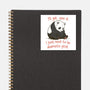 I'll Get Over It-None-Glossy-Sticker-dandingeroz