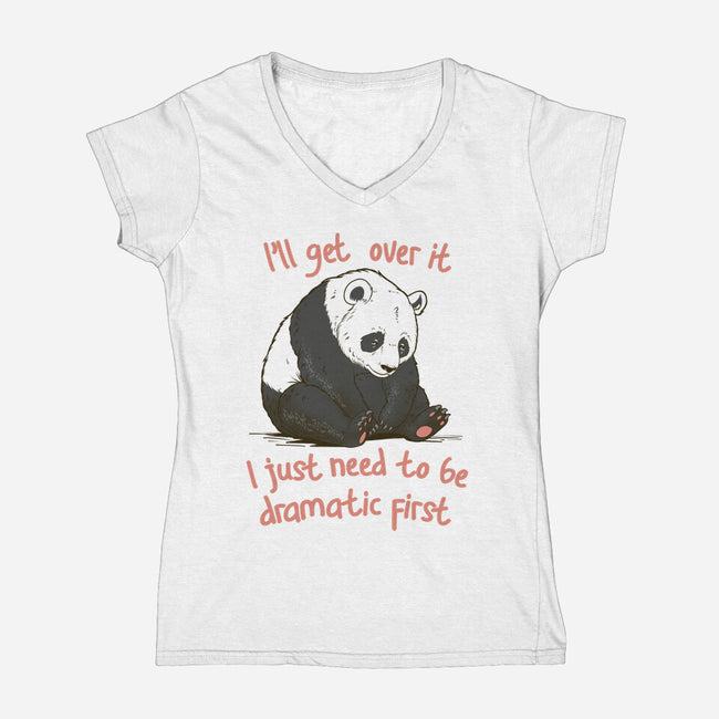 I'll Get Over It-Womens-V-Neck-Tee-dandingeroz