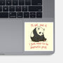 I'll Get Over It-None-Glossy-Sticker-dandingeroz