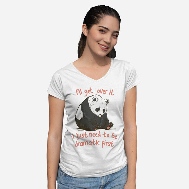 I'll Get Over It-Womens-V-Neck-Tee-dandingeroz