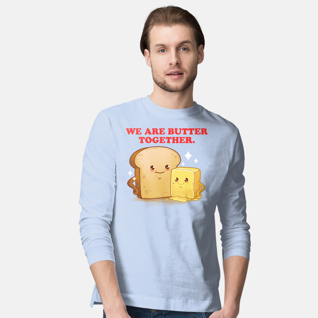 Butter Together-Mens-Long Sleeved-Tee-dandingeroz