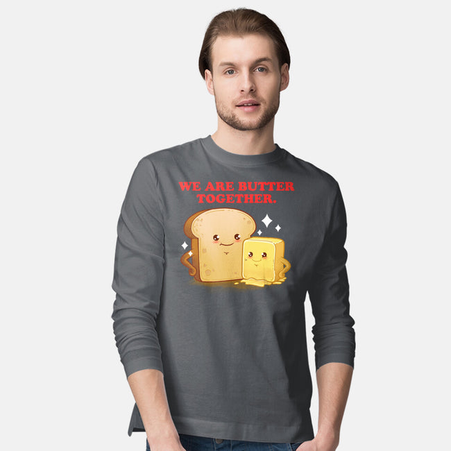 Butter Together-Mens-Long Sleeved-Tee-dandingeroz