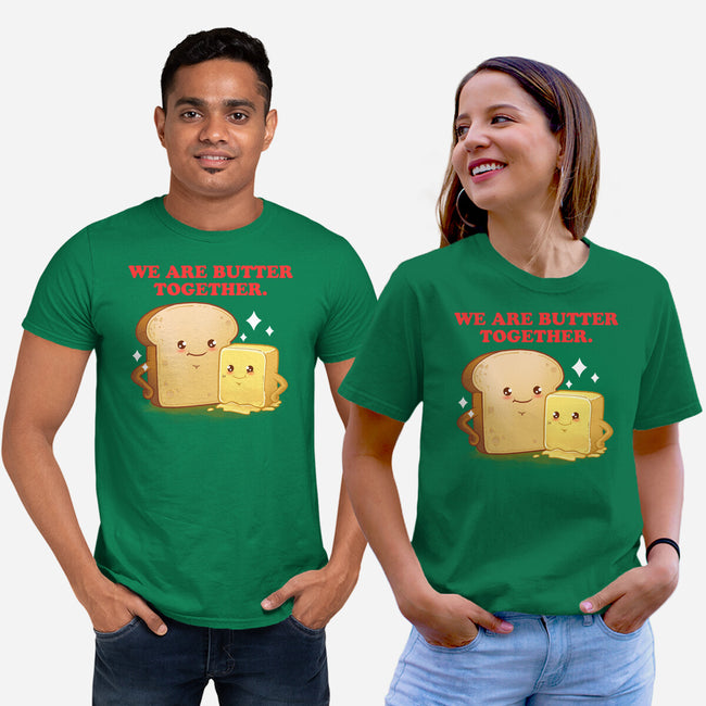 Butter Together-Unisex-Basic-Tee-dandingeroz