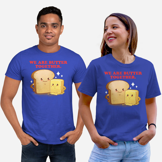 Butter Together-Unisex-Basic-Tee-dandingeroz